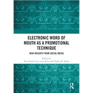 Electronic Word of Mouth as a Promotional Technique