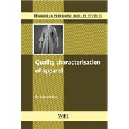 Quality Characterisation of Apparel