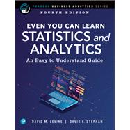 Even You Can Learn Statistics and Analytics,9780137654765