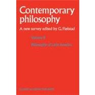 Contemporary Philosophy a New Survey