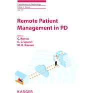Remote Patient Management in Peritoneal Dialysis