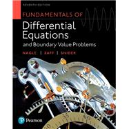 MyLab Math with Pearson eText -- 24-Month Standalone Access Card -- for Fundamentals of Differential Equations and Boundary Value Problems,9780134764771