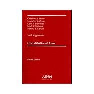 Constitutional Law, 2003 Case Supplement