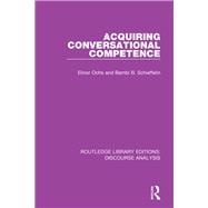 Acquiring conversational competence