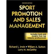 Sport Promotion and Sales Management - 2nd Edition,9780736064774