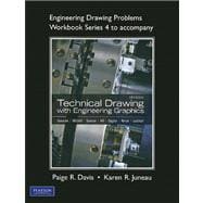 Engineering Drawing Problems Workbook (Series 4) for Technical Drawing with Engineering Graphics