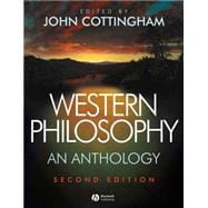 Western Philosophy An Anthology