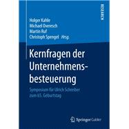 Kernfragen Der Unternehmensbesteuerung
