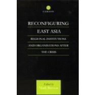 Reconfiguring East Asia: Regional Institutions and Organizations After the Crisis