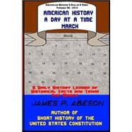 American History a Day at a Time ? March