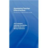Assessing Teacher Effectiveness: Different models