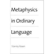 Metaphysics in Ordinary Language