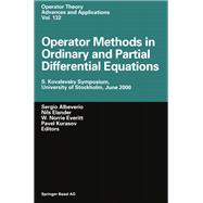 Operator Methods in Ordinary and Partial Differential Equations