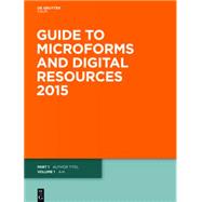 Guide to Microforms and Digital Resources 2015