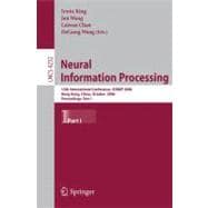 Neural Information Processing : 13th International Conference, ICONIP 2006, Hong Kong, China, October 3-6, 2006, Proceedings, Part I