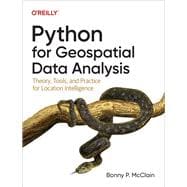 Python for Geospatial Data Analysis book cover, ISBN 9781098104795
