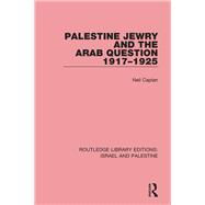 Palestine Jewry and the Arab Question, 1917-1925 (RLE Israel and Palestine)