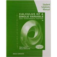 Calculus of a Single Variable: Student Solutions Manual