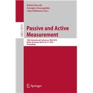 Passive and Active Measurement