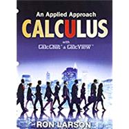 Bundle: Calculus: An Applied Approach, Loose-Leaf Version, 10th + WebAssign Printed Access Card for Larson's Calculus: An Applied Approach, 10th Edition, Single-Term