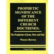 Prophetic Significance of the Different Church Doctrines