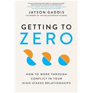 Getting to Zero How to Work Through Conflict in Your High-Stakes Relationships