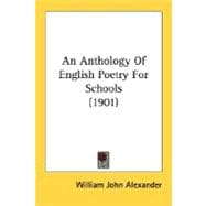 An Anthology Of English Poetry For Schools