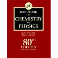 CRC Handbook of Chemistry and Physics 1999-2000