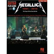Metallica: 1991-2016 Guitar Play-Along Volume 196 Book/Online Audio