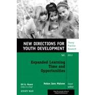 Expanded Learning Time and Opportunities: New Directions for Youth Development