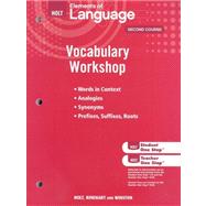 Holt Traditions Vocabulary Workshop; Vocabulary Workshop Grade 8