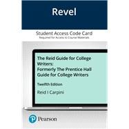 Revel for The Prentice Hall Guide for College Writers -- Access Card
