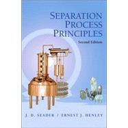 Separation Process Principles, 2nd Edition
