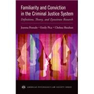 Familiarity and Conviction in the Criminal Justice System Definitions, Theory, and Eyewitness Research