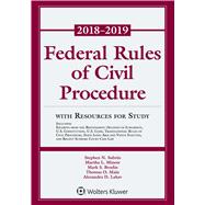 Federal Rules of Civil Procedure 2018-2019