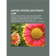 United States Antitrust Law