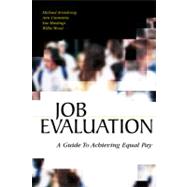 Job Evaluation: A Guide to Achieving Equal Pay