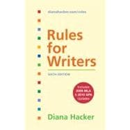 Rules for Writers with 2009 MLA and 2010 APA Updates