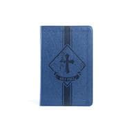 KJV Kids Bible, Thinline Edition, Navy LeatherTouch,9781087774817