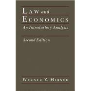 Law and Economics : An Introductory Analysis,9780123494818