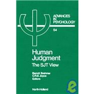 Human Judgement: The Sjt View