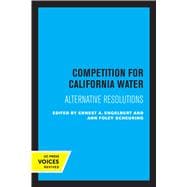 Competition for California Water