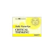 Daily Warm-ups For Critical Thinking: Grades 7-9