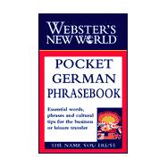 Webster's New World Pocket German Phrasebook