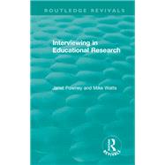 Interviewing in Educational Research