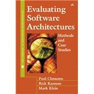 Evaluating Software Architectures Methods and Case Studies