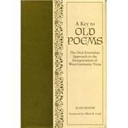 A Key to Old Poems