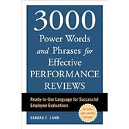 3000 Power Words and Phrases for Effective Performance Reviews Ready-to-Use Language for Successful Employee Evaluations