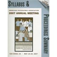 Annual Meeting Syllabus 2007