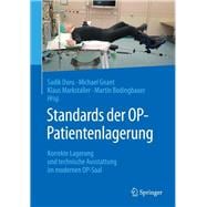 Standards Der Op-patientenlagerung